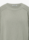 [시즌오프]텍스처 크루넥 니트 풀오버_LIGHT KHAKI_15