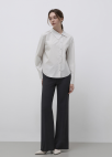 언밸런스 카라 셔츠_LIGHT GREY_5