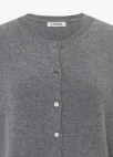 [Exclusive]레귤러핏 라운드넥 울 가디건_GREY_19