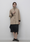 [Exclusive]하이넥 스웨이드 하프 자켓_LIGHT BEIGE_8