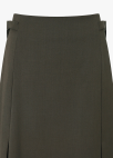 [시즌오프]제천 스트링 언밸런스 롱 스커트_KHAKI GREY_22