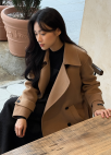 [Exclusive]사이드버튼 트렌치 핸드메이드 코트_CAMEL_13