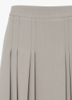 [Exclusive]플리츠 롱 스커트_LIGHT BEIGE_10
