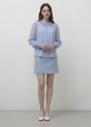 트위드 미니 스커트_SKY BLUE_11