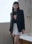 [Exclusive]테일러드 카라 싱글 자켓_BLACK_5