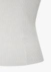 스퀘어넥 리브 니트 슬리브리스_WHITE_15