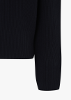 [시즌오프]하프 집업 리브 니트 풀오버_DARK NAVY_14