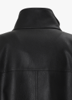 [시즌오프]하이넥 레더 점퍼_BLACK_24