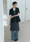 [Exclusive]미니 로고 포인트 베이직 티셔츠_WHITE_10