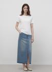 [Exclusive]미니 로고 포인트 베이직 티셔츠_WHITE_20