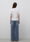 [Exclusive]미니 로고 포인트 베이직 티셔츠_WHITE_30