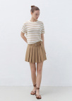 [Exclusive]벨티드 플리츠 미니 스커트_BEIGE_14