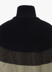 [시즌오프]니트 블록 배색 집업 점퍼_DARK BEIGE_24