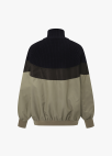 [시즌오프]니트 블록 배색 집업 점퍼_DARK BEIGE_22