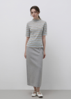 벨티드 져지 롱스커트_GREY_20