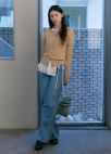 [Exclusive]포켓포인트 와이드 데님 팬츠_BLUE_6