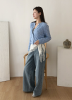[Exclusive] 크로셰 가디건_SKY BLUE_5