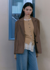 [Exclusive]소프트 스웨이드 자켓_BROWN_4