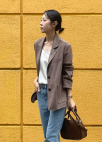 [Exclusive]소프트 스웨이드 자켓_BROWN_13