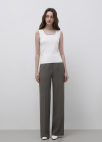 벨티드 스트레이트 팬츠_GREY_8