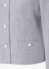 스퀘어넥 크롭 자켓_GREY_11