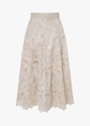 [BRIDE]플로럴 레이스 롱 스커트_LIGHT BEIGE_8