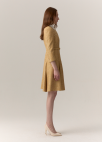 트위드 카라 원피스_YELLOW_11