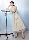 A라인 카라 롱 트렌치 코트_LIGHT BEIGE_7