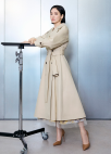 A라인 카라 롱 트렌치 코트_LIGHT BEIGE_8