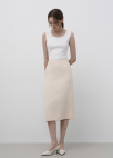 H라인 트위드 스커트_LIGHT BEIGE_4