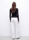프린지 와이드 데님 팬츠_WHITE_8