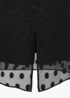 [Exclusive]도트 시스루 레이어드 스커트_BLACK_20