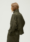[시즌오프]하이넥 유틸리티 스트링 점퍼_KHAKI_8