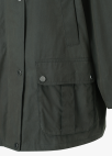[시즌오프]플랩 포켓 레자 배색 점퍼_DARK KHAKI_16