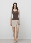 벨티드 랩 린넨 쇼츠_BEIGE_10