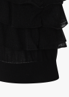 스카프넥 러플 니트 탑_BLACK_14