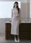 [Exclusive]H라인 셋업 스커트_LIGHT PINK_7