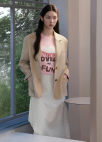 [Exclusive]하트 그래픽 레터링 프린트 티셔츠_PINK_12
