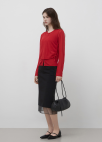 H라인 스커트_BLACK_7