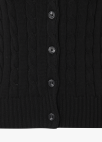 [시즌오프]자수 케이블 니트 가디건_BLACK_13