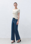 체인 장식 패치포켓 데님 팬츠_BLUE_6