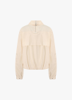하이넥 셔링 집업 점퍼_LIGHT BEIGE_12