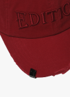 EDITION 디스트로이드 링 볼캡_RED_12