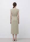 랩 슬릿 스커트_BEIGE_8