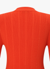 케이블 브이넥 니트 가디건_ORANGE_13
