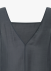 [Exclusive]스퀘어넥 슬리브리스 레이어드 원피스_DARK GREY_18