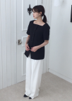 원턱 와이드 팬츠_WHITE_18