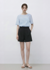 레이어드 하프 슬리브 블라우스_SKY BLUE_7