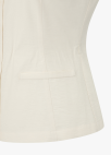 [Exclusive]벨티드 버튼 페플럼 블라우스_LIGHT BEIGE_13