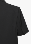 [Exclusive]하프 슬리브 원 버튼 자켓_BLACK_16